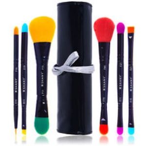 Shany Luna 6 pc Dual Ended Makeup Brush Set